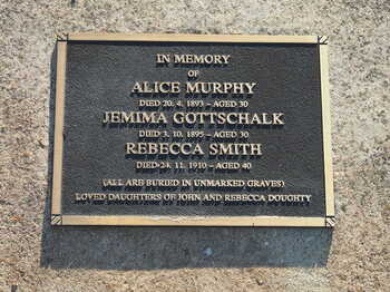 Alice Murphy nee Doughty headstone