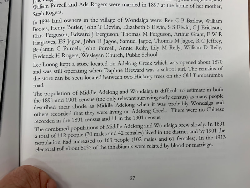 robert magrane reily, the early days of middle adelong and wondalga