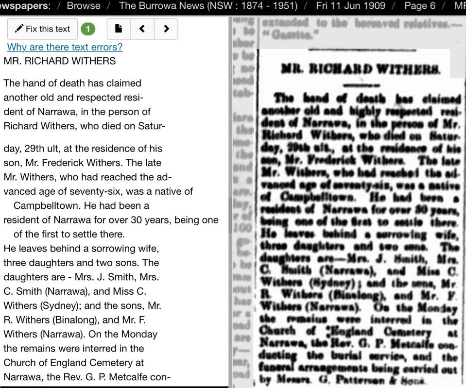 richard wither obituary